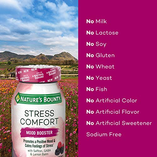 Natures Bounty Natures bounty Stress Comfort Mood Booster 100 G...