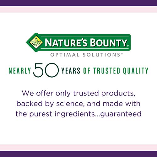 Natures Bounty Optimal Solutions Advanced Hair, Strawberry, 200 ...