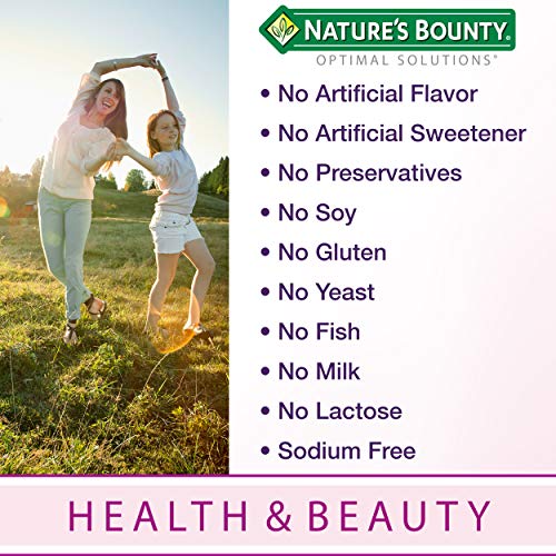 Natures Bounty Optimal Solutions Gorgeous Sleep Melatonin 5mg Gu...
