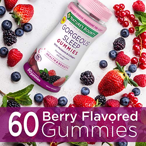 Natures Bounty Optimal Solutions Gorgeous Sleep Melatonin 5mg Gu...