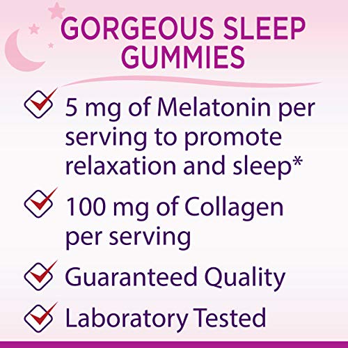 Natures Bounty Optimal Solutions Gorgeous Sleep Melatonin 5mg Gu...
