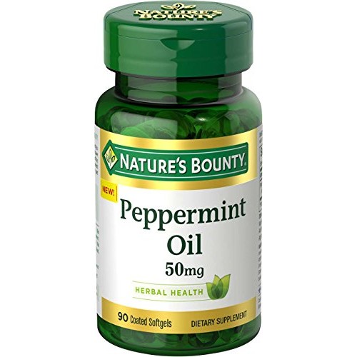 Natures Bounty Peppermint Oil Pills and Herbal Health Supplement...