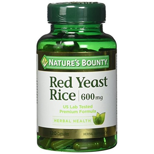 Natures Bounty Red Yeast Rice Pills and Herbal Health Supplement...