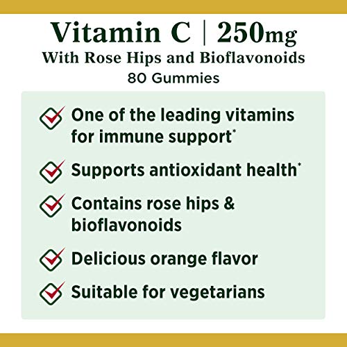 Natures Bounty Vitamin C, 80 Count