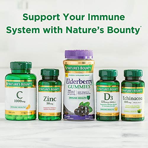 Natures Bounty Vitamin D for Immune Support and Promotes Healthy...