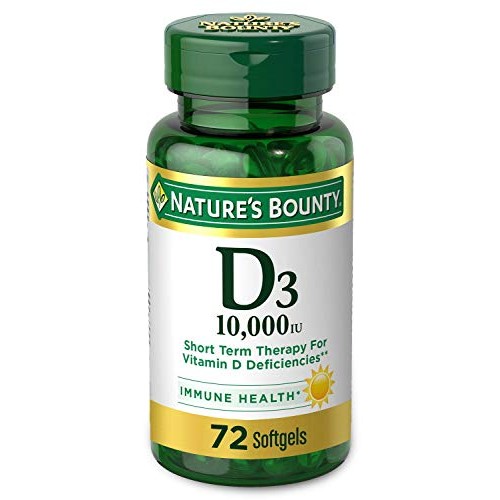 Natures Bounty Vitamin D for Immune Support and Promotes Healthy...