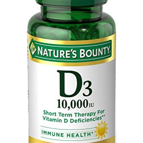 Natures Bounty Vitamin D for Immune Support and Promotes Healthy...