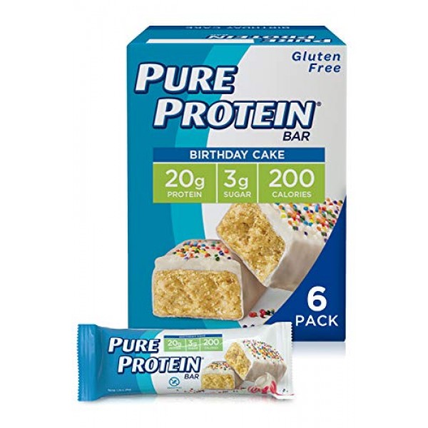 Pure Protein Bars, High Protein, Nutritious Snacks to Support Ene...