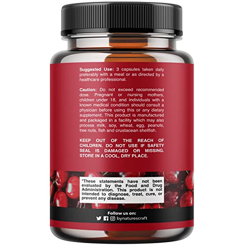 Advanced Tart Cherry Extract Capsules - Extra Strength 7500mg Equ...