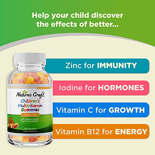 Gummy Vitamins for Kids Immune Support - Natural Childrens Vitam...
