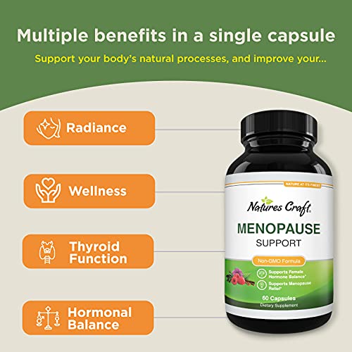 Herbal Complex Menopause Supplements for Women - Natural Hormone ...
