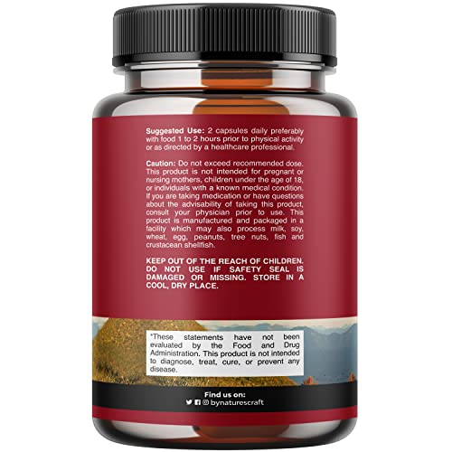 Horny Goat Weed for Male Enhancement - Halal Extra Strength Horny...