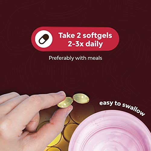 Icelandic Cod Liver Oil Softgels - Wild Caught EPA DHA Omega 3 Fi...