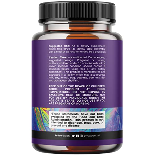 Magnesium Glycinate 500mg with Ashwagandha Root - Calming Magnesi...