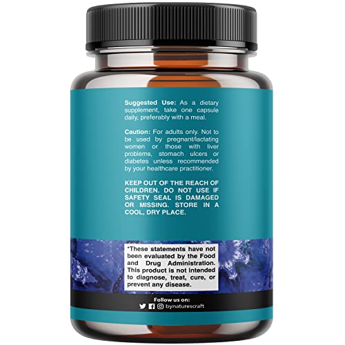 Natures Craft Vitamin B3 Nicotinamide 500mg Capsules - Mitochondr...