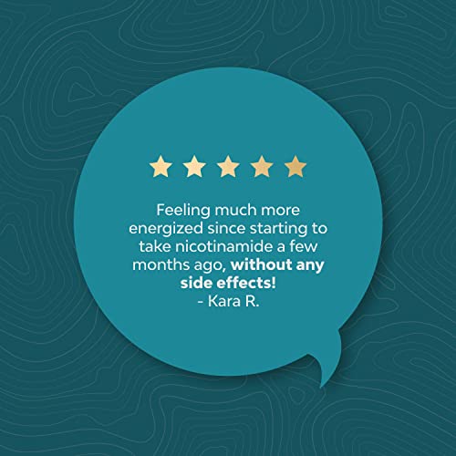 Natures Craft Vitamin B3 Nicotinamide 500mg Capsules - Mitochondr...