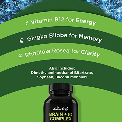 Nootropic Memory Supplement for Brain Support - Memory Pills for ...