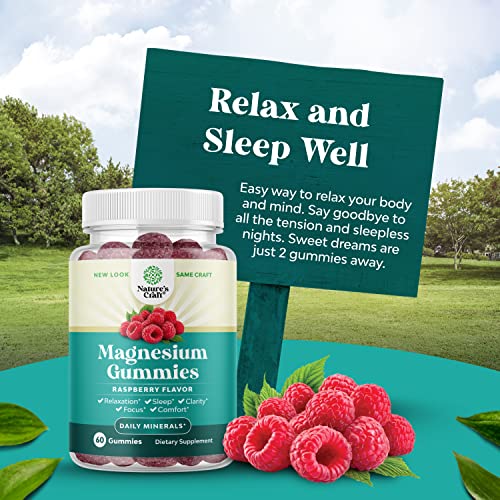 Potent Magnesium Citrate Gummies for Adults 170mg - Calm Magnesiu...