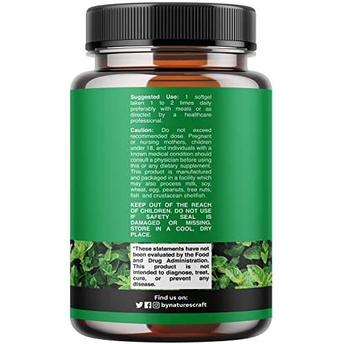 Pure Wild Oregano Oil Softgels - Oil of Oregano Softgels for Immu...