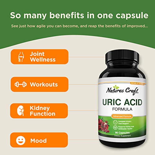 Uric Acid Support Joint Supplement - Uric Acid Cleanse Antioxidan...