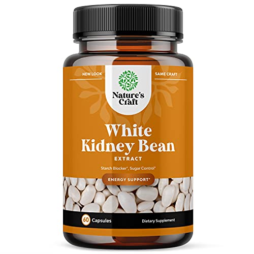 White Kidney Bean Energy Booster - White Kidney Bean Extract Pill...