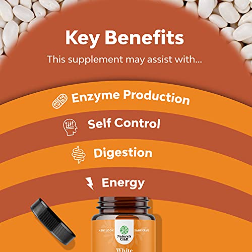 White Kidney Bean Energy Booster - White Kidney Bean Extract Pill...