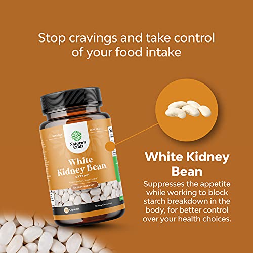 White Kidney Bean Energy Booster - White Kidney Bean Extract Pill...