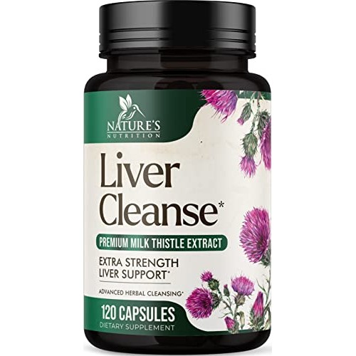 Gentle Liver Cleanse Detox & Repair Formula - 21 Herbal Liver Sup...