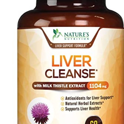 Gentle Liver Cleanse Detox & Repair - Natural 21 Herb Formula wit...