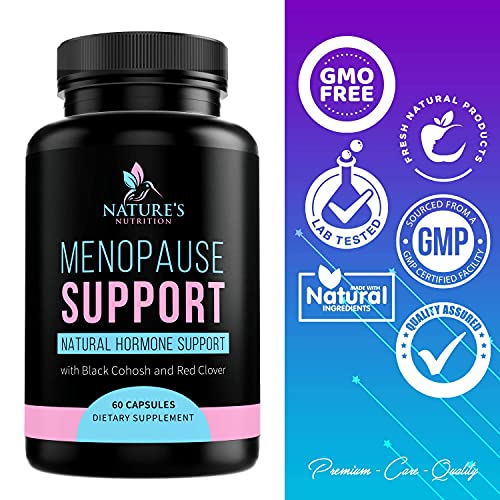 Menopause Supplements Extra Strength Menopause Support 1256 mg - ...