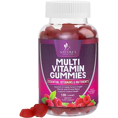 Multivitamin Gummies, Extra Strength Daily Multi Vitamin Gummy fo...