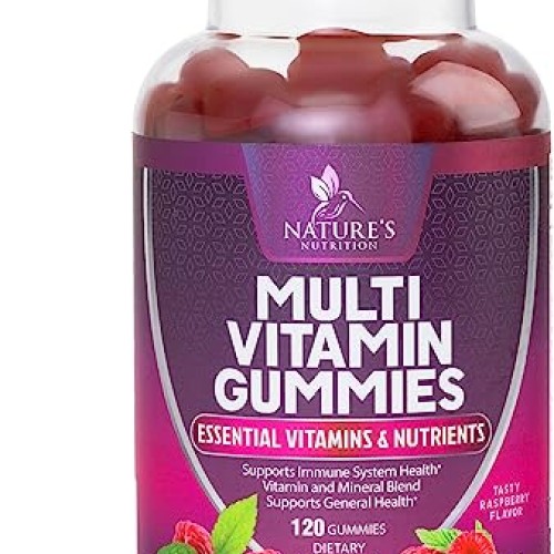 Multivitamin Gummies, Extra Strength Daily Multi Vitamin Gummy fo...