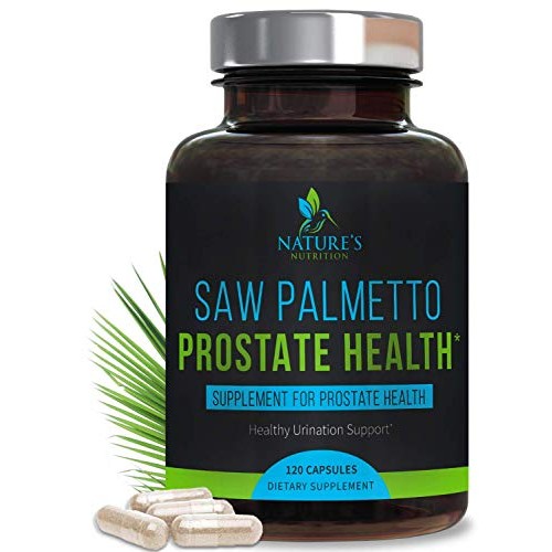 Prostate Supplements for Men with Saw Palmetto 1300 mg - Extra St...