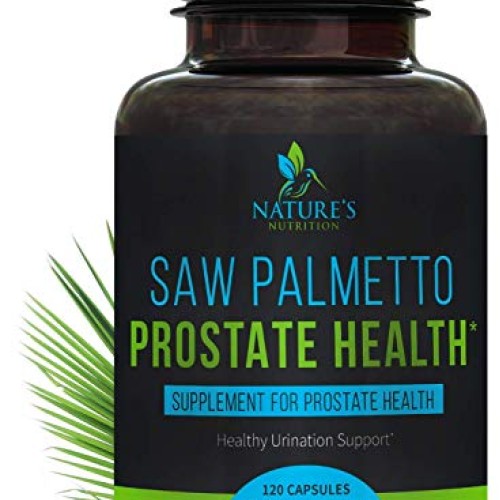 Prostate Supplements for Men with Saw Palmetto 1300 mg - Extra St...