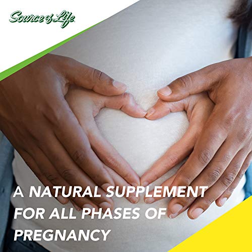 NaturesPlus Source of Life Prenatal - 800 mcg Folate, 180 Vegetar...