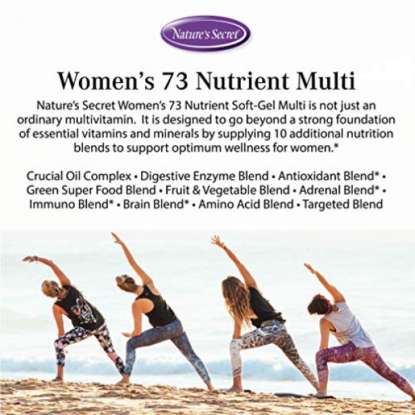 Natures Secret Womens 73 Nutrient Multivitamin - Daily Essentia...