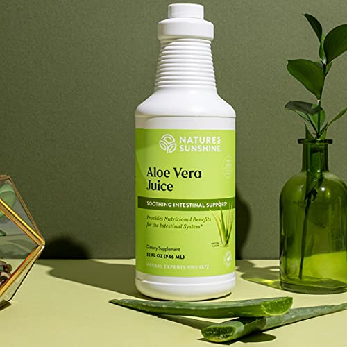 Natures Sunshine Aloe Vera Juice 32 Fl Oz