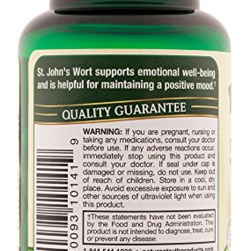 Natures Truth St. Johns Wort Extract 300 mg Supplement, 90 Count