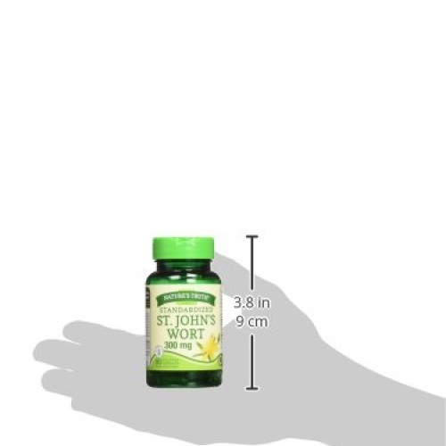 Natures Truth St. Johns Wort Extract 300 mg Supplement, 90 Count