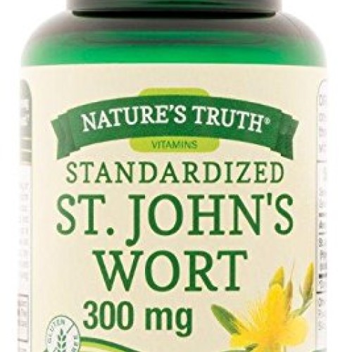 Natures Truth St. Johns Wort Extract 300 mg Supplement, 90 Count