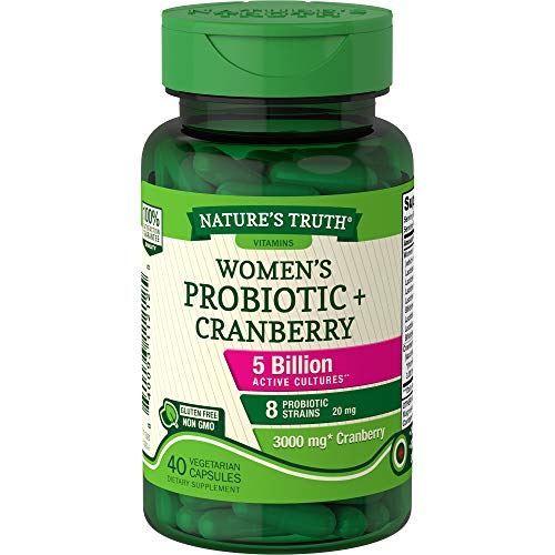 Probiotics for Women | 5 Billion Active Cultures | 40 Vegetarian ...