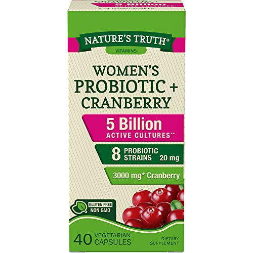 Probiotics for Women | 5 Billion Active Cultures | 40 Vegetarian ...