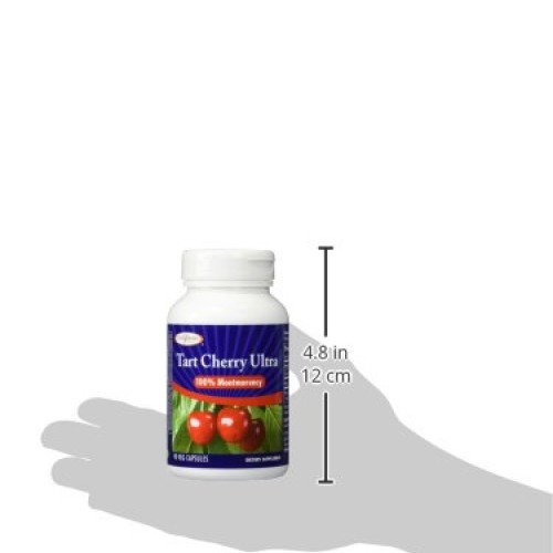 Enzymatic Therapy Tart Cherry Ultra Vegetarian Capsules, 1,200 mg...