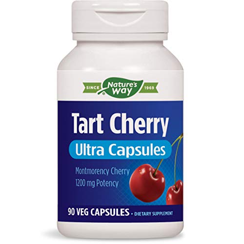 Enzymatic Therapy Tart Cherry Ultra Vegetarian Capsules, 1,200 mg...