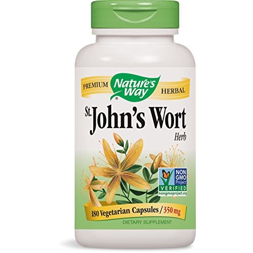 Natures Way St. Johns Wort Capsules, 350 mg, 360 Count