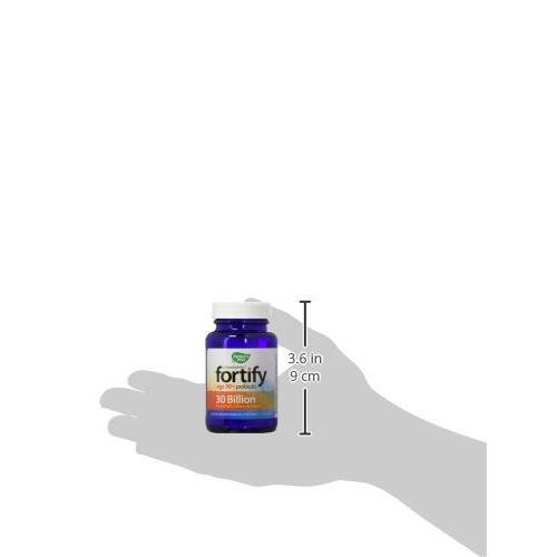 Nature’s Way Fortify 50+ Probiotic, 30 Billion Live Cultures, 11 ...