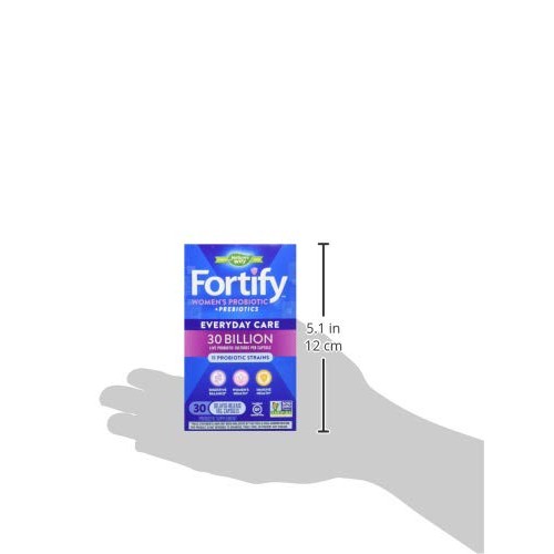 Nature’s Way Fortify Women’s Probiotic, 30 Billion Live Cultures,...