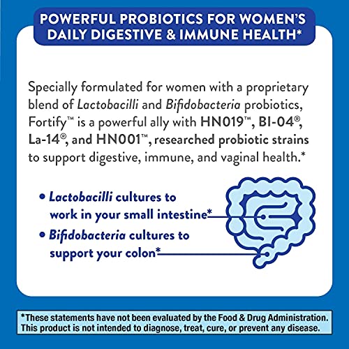 Nature’s Way Fortify Women’s Probiotic, 30 Billion Live Cultures,...