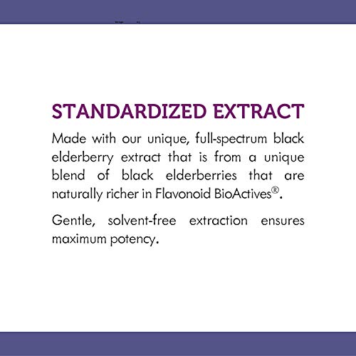 Nature’s Way Sambucus Elderberry Lozenges, 1000 mg Vitamin C Per ...