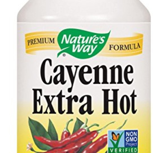 Natures Way 10000HU Cayenne Extra Hot - 3 Pack